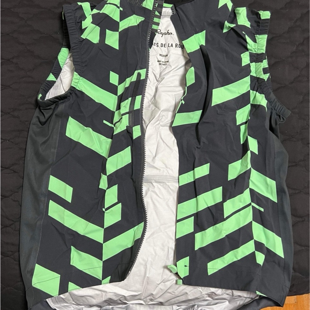 Rapha Cycling Rain Gilet Vest Size Medium